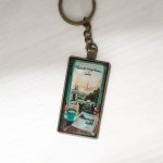 Винтажный Брелок мотивация «Время создавать себя»