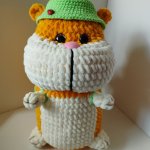 Вязаные игрушки. Хомяк.