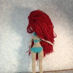 Русалочка Ариэль Кукла вязаная