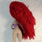 Русалочка Ариэль Кукла вязаная