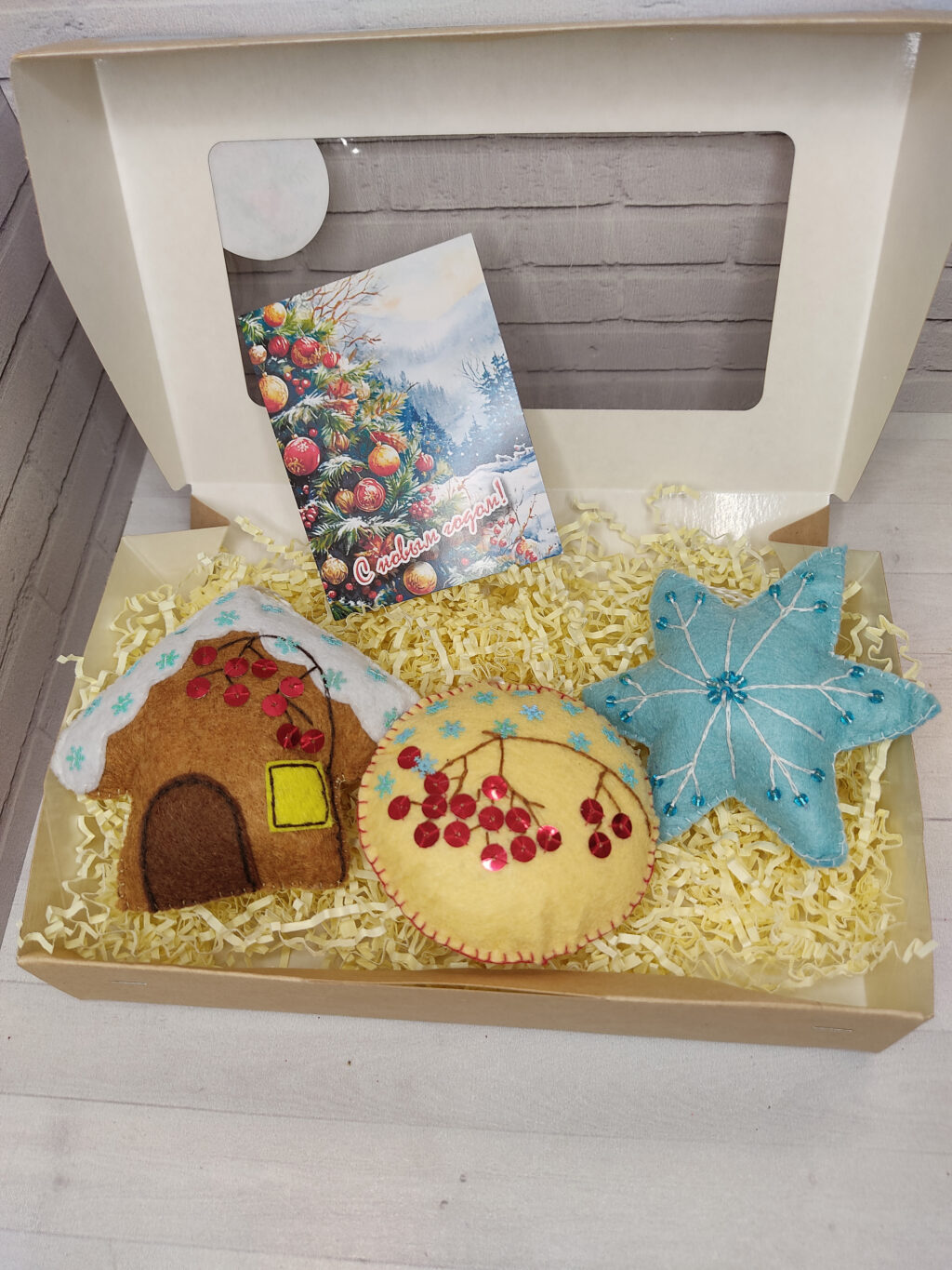 Набор елочных игрушек в ассортименте