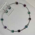 Флюорит в кубе