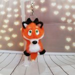 Брелок лиса