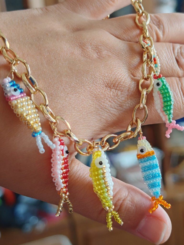 Колье «Рыбки»