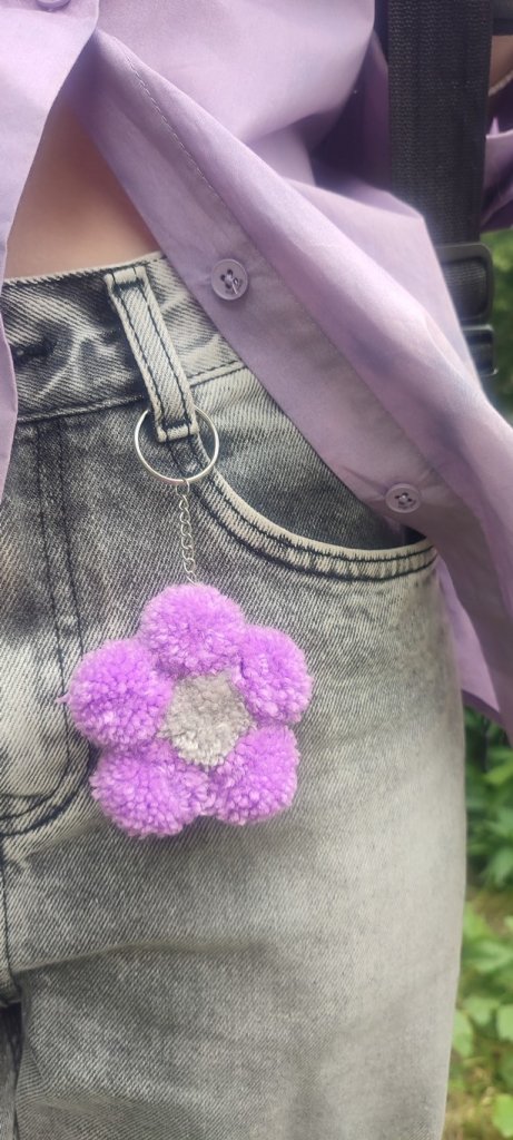 Брелок-подвеска «Ромашка»