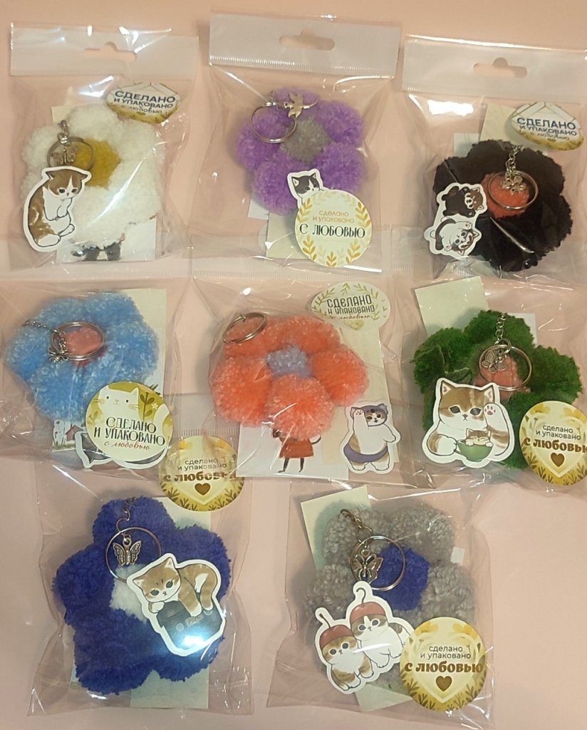 Брелок-подвеска «Ромашка»