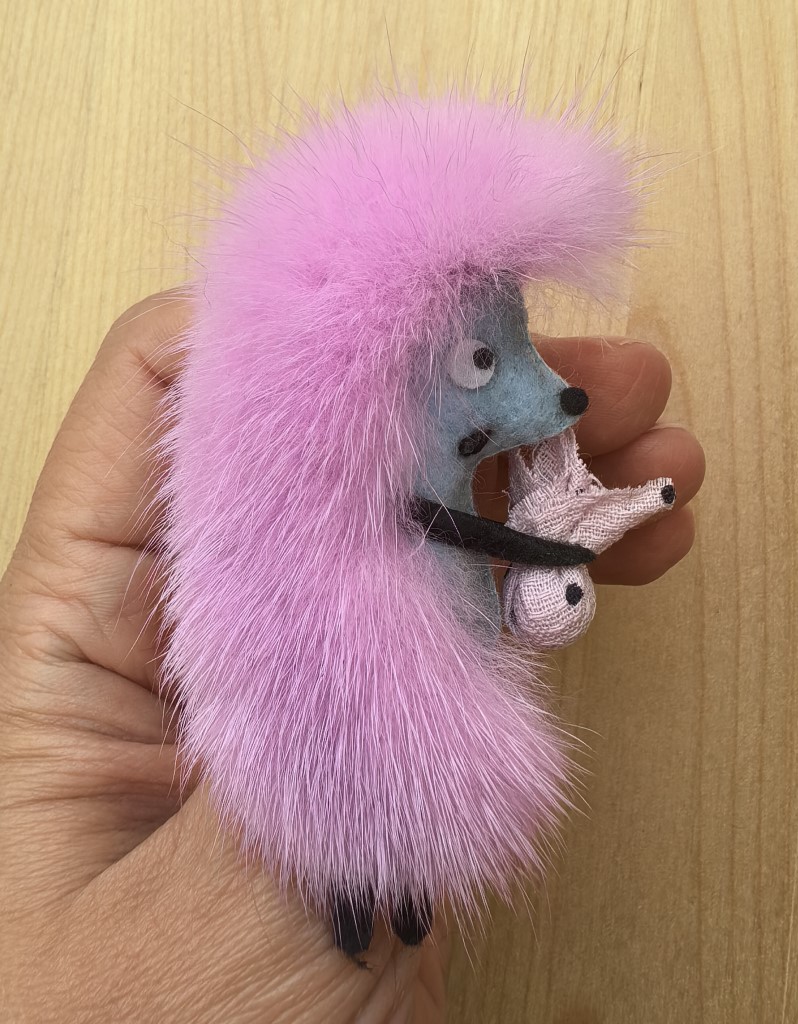 Брошь «Ежик»