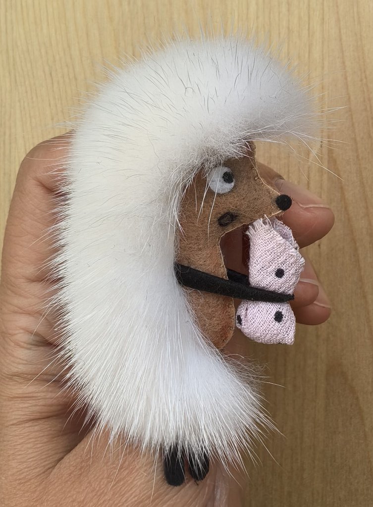 Брошь «Ежик»