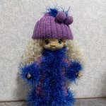 Кукла вязаная Лёлечка