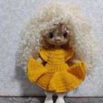 Кукла вязаная Лёлечка