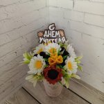 Букет из мыла ко Дню Учителя