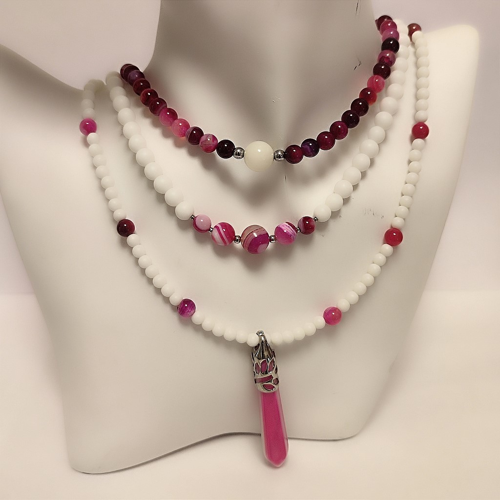 Три ряда агата