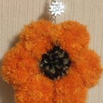 Брелок-подвеска «Ромашка»