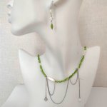 Нежная зелень перламутра