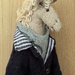 «Конь в пальто» текстильная игрушка