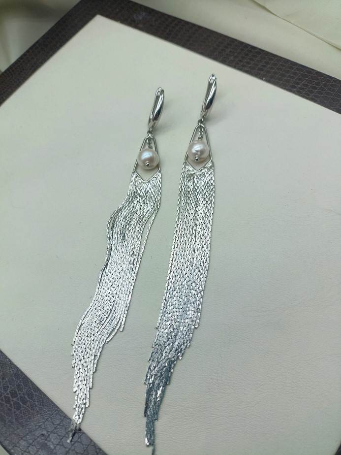 Серьги «Водопад»