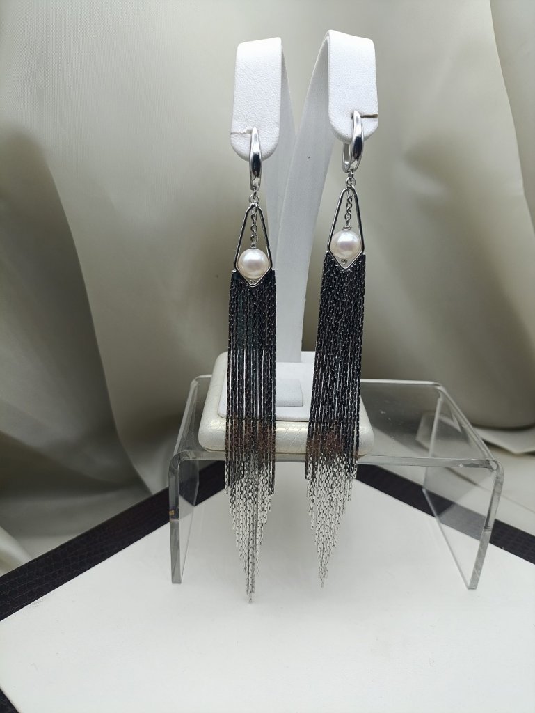 Серьги «Водопад»