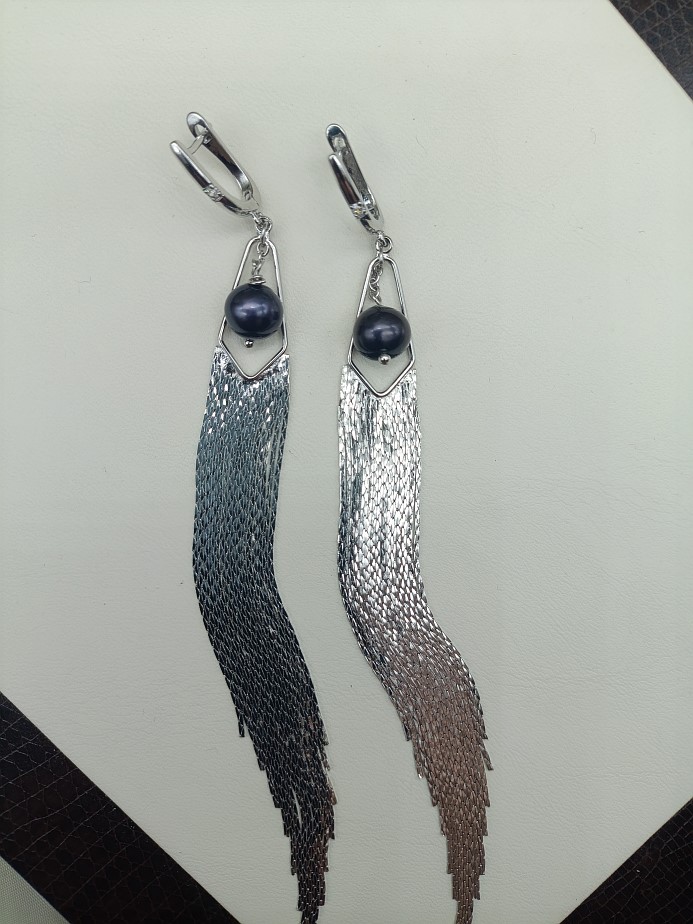 Серьги «Водопад»