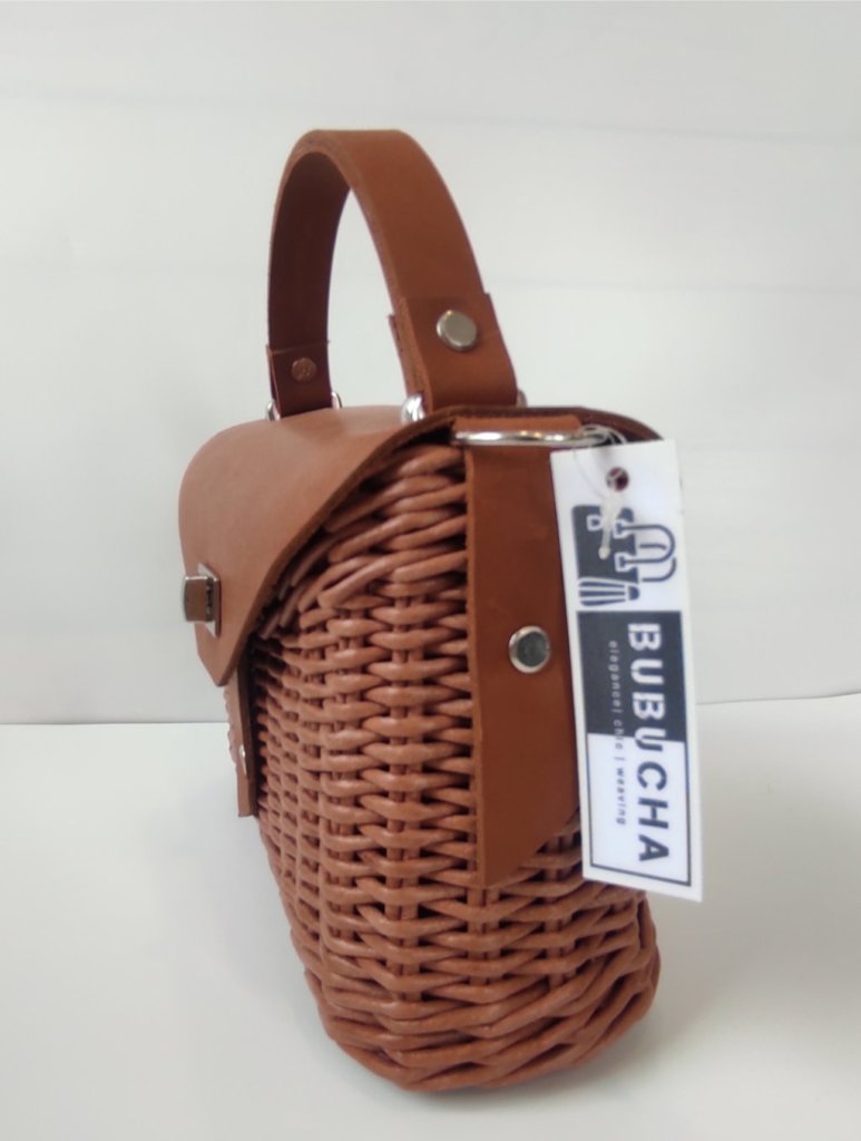 Эксклюзивная вещь — плетеная сумка ручной работы!