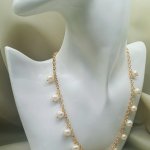 Колье и браслет с жемчугом