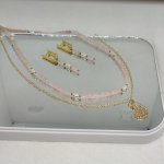 Нежный розовый кварц