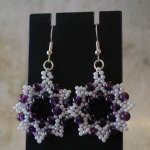 Женские серьги Октагон