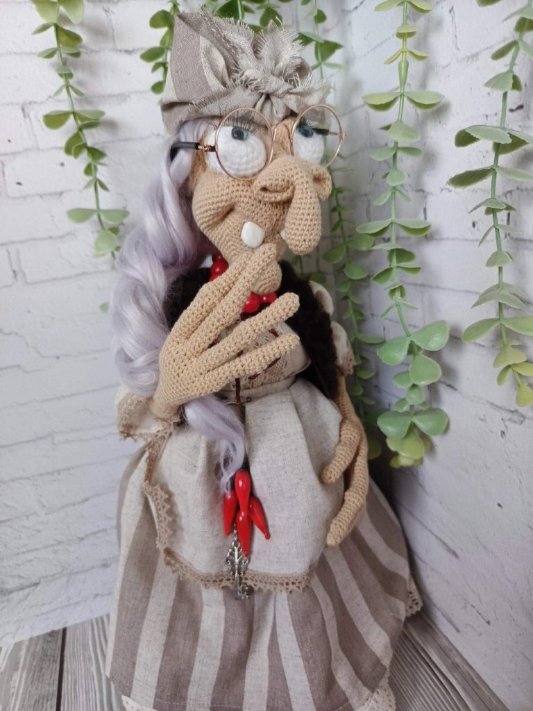 Вязаная Баба Яга