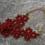 Женский комплект Гранатовое величие