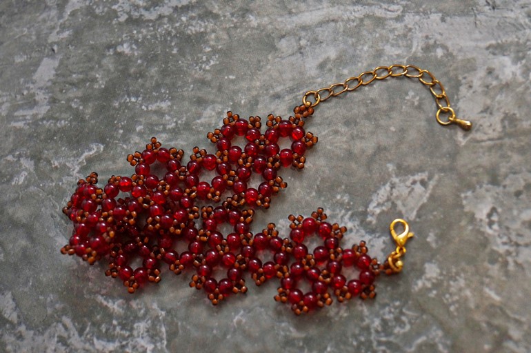 Женский комплект Гранатовое величие