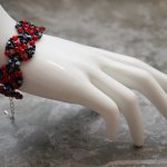 Женский браслет Божья коровка