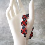 Женский браслет Божья коровка