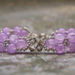 Женский браслет Незабудка