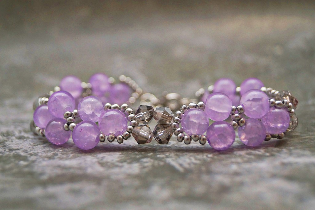 Женский браслет Незабудка