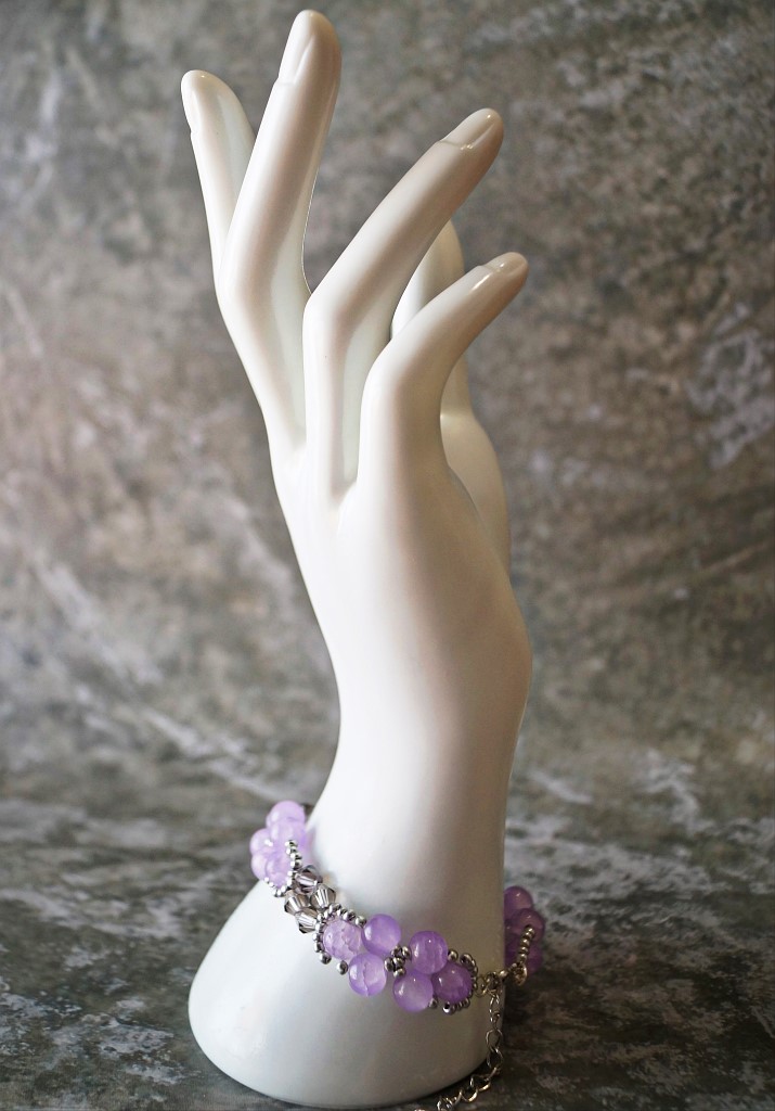 Женский браслет Незабудка