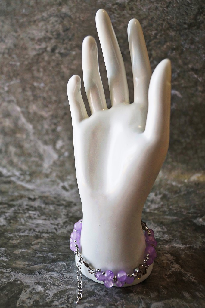 Женский браслет Незабудка