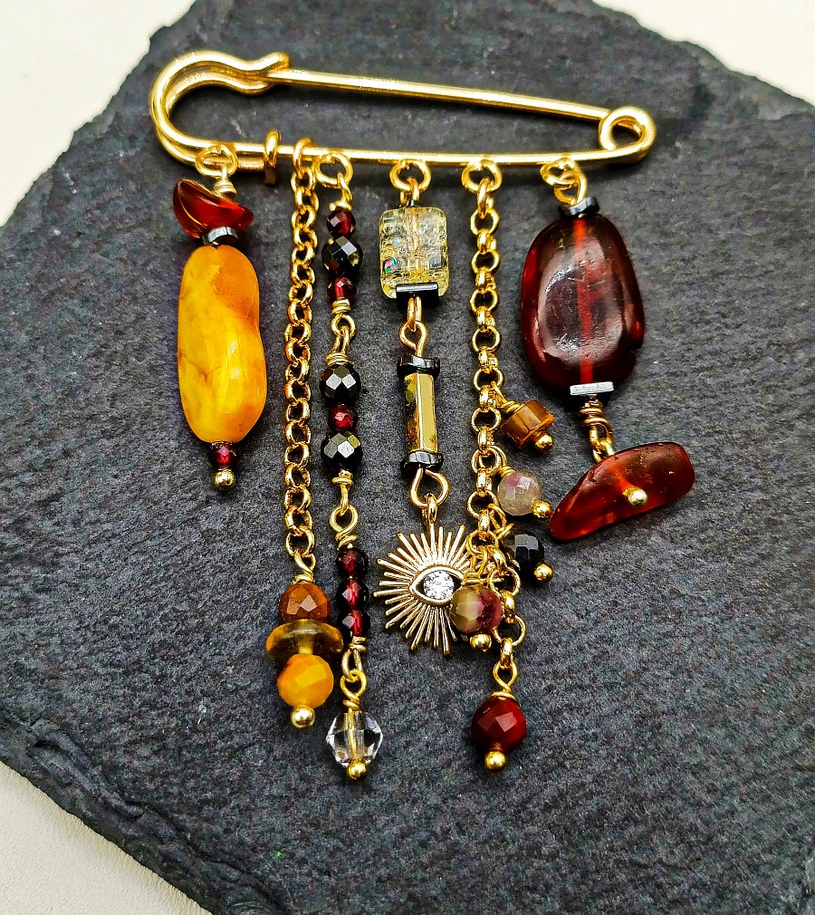 Брошь-булавка