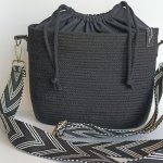 Сумка женская из хлопкового шнура