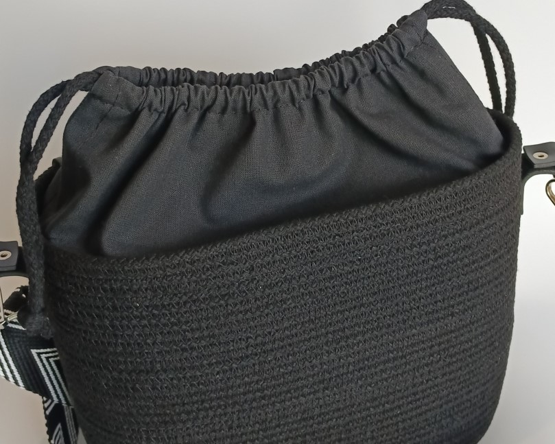 Сумка женская из хлопкового шнура