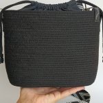 Сумка женская из хлопкового шнура