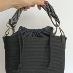 Сумка женская из хлопкового шнура