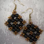 Женские серьги Императрица