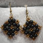 Женские серьги Императрица