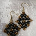 Женские серьги Императрица