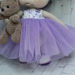 Вязаная игрушка ежик