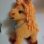 Вязаные игрушки. Лошадка.