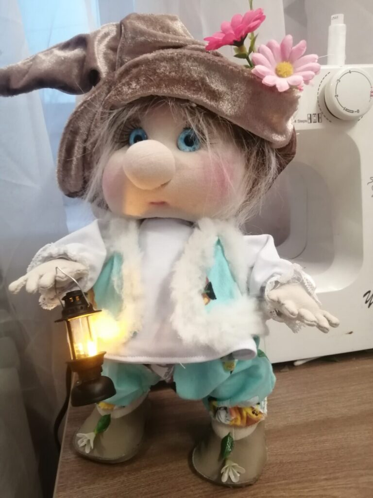 Текстильная кукла Лесовичок