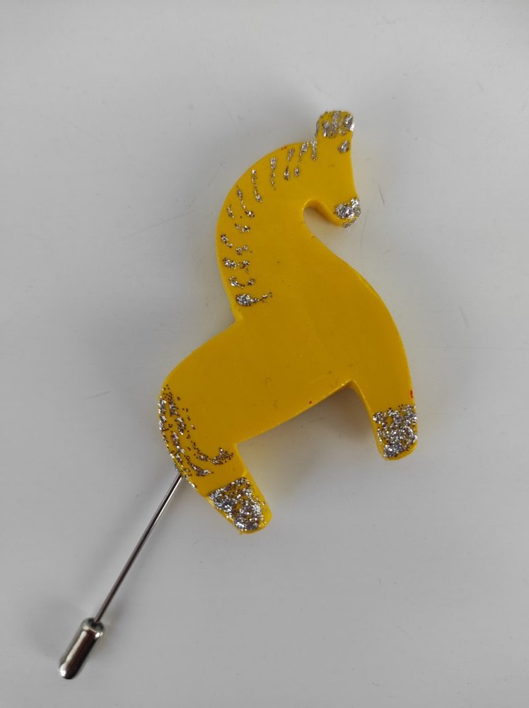 Брошки — «Лошадка — символ 2026 года»