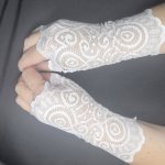 Митенки кружевные