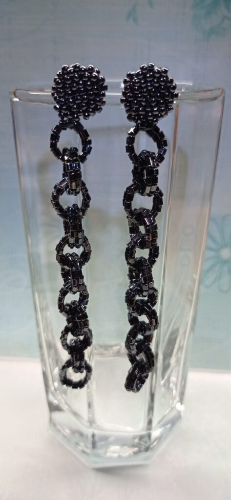 Серьги цепочки