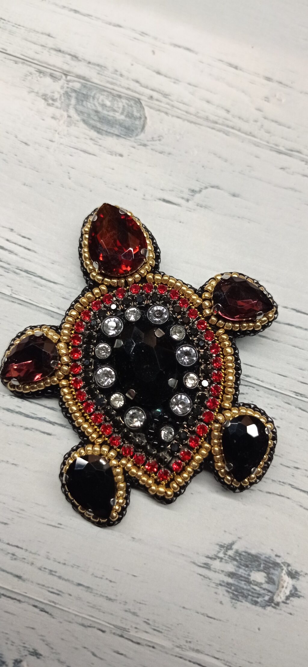 Брошь «Черепаха»